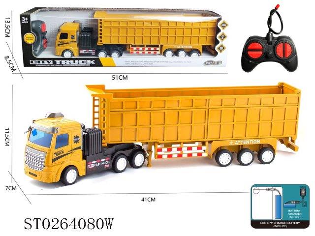 RC City Dump Trailer Truck
