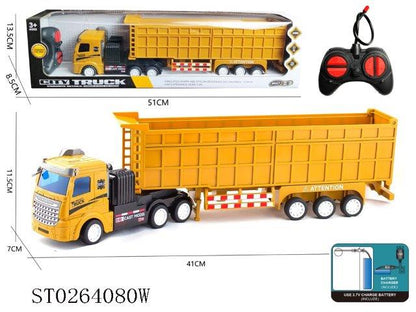 RC City Dump Trailer Truck