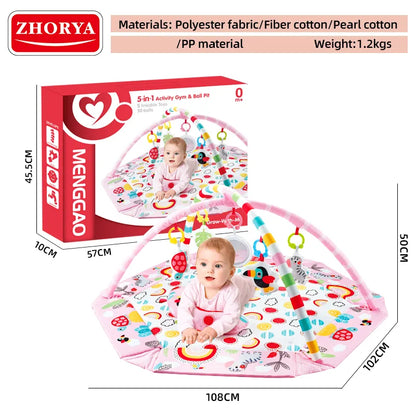 Newborn Baby Hat Play Mat Baby Gym Play Mat