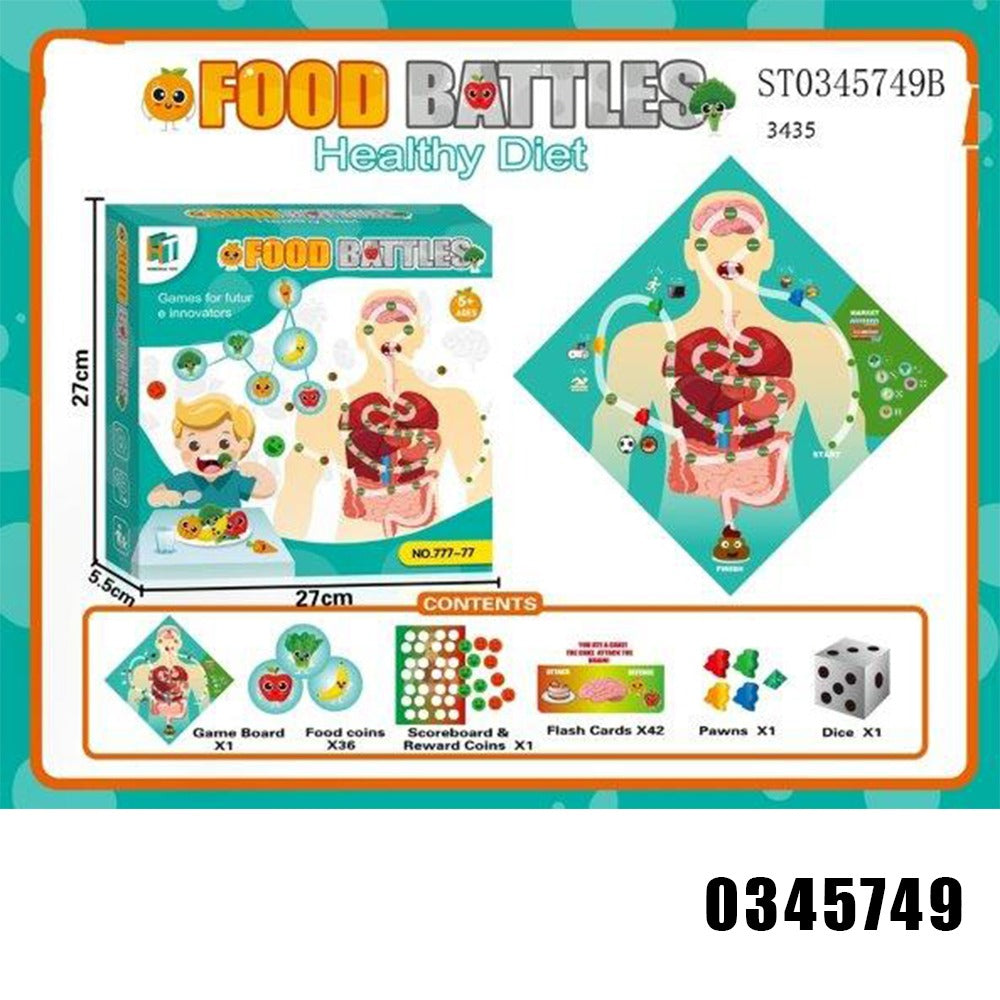 Food Battles Healthy Diet