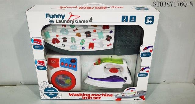 Funny Laundry Game – Washing Machine & Iron Set