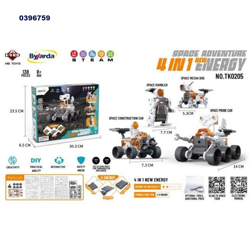 STEM Space Adventure 4-in-1 Energy Kit