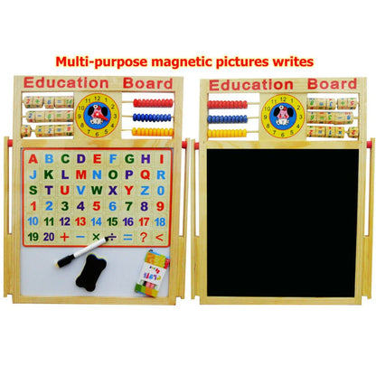 Wooden multipurpose magnetic board