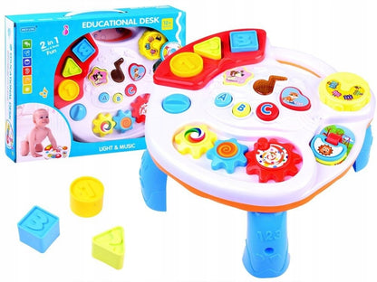 Baby educational music desk