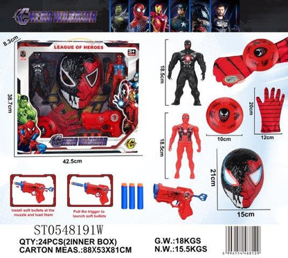 League of heroes Spiderman Set