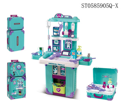 Hello Doctor Medical Trolley Play Set