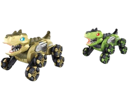 RC Fire-Breathing Dino Stunt Car