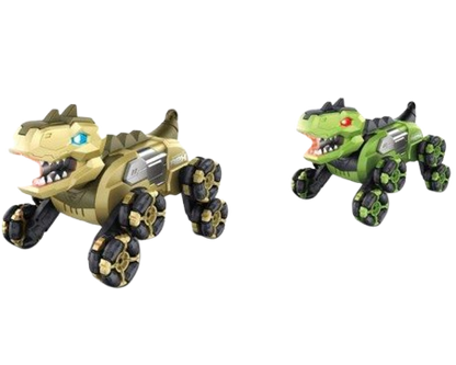 RC Fire-Breathing Dino Stunt Car