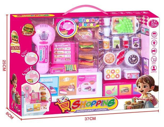 Supermarket Cashier Shopping Playset