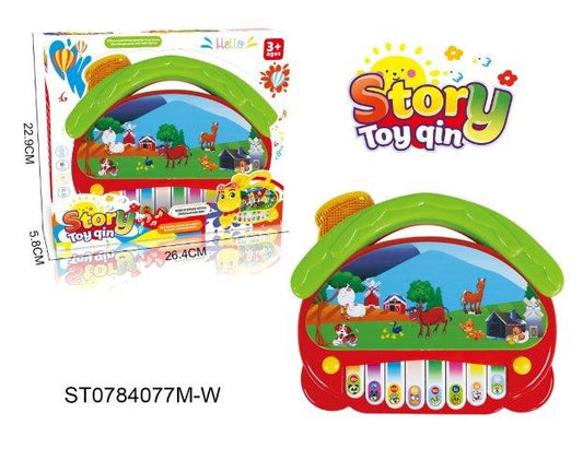 Story Toy Qin Farm Animals Musical Piano