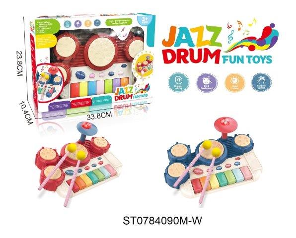Drum Fun Toys - Musical Instrument Set for Toddlers 1-3 Years