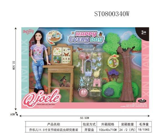 Joele Insect Research Discovery Doll Set