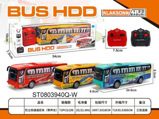 RC High-Deck Bus with Basuri Klakson Sound