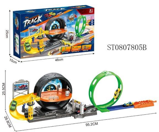 Max Power Racing Track Stunt Set