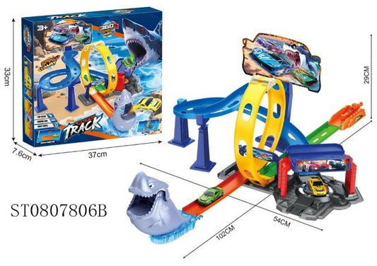 Shark Attack Spin-Way Racing Track