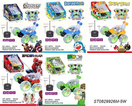 360 Coiling Stunt Remote Control Vehicle