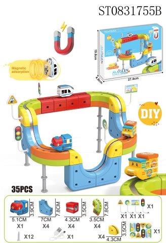 Magnetic Railcar Clickrail electric train