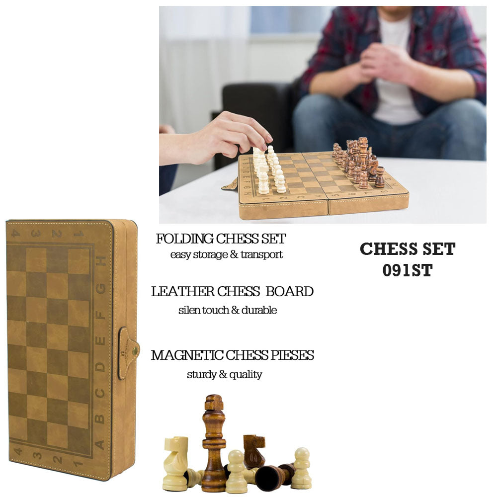 lather chess set