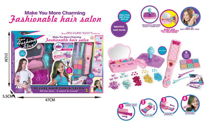 Deluxe Hair Chalk Salon Set