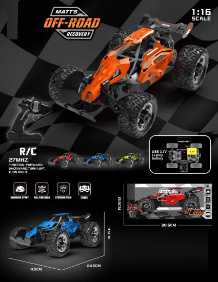 Radio Control Toys Metal off-Roader Car