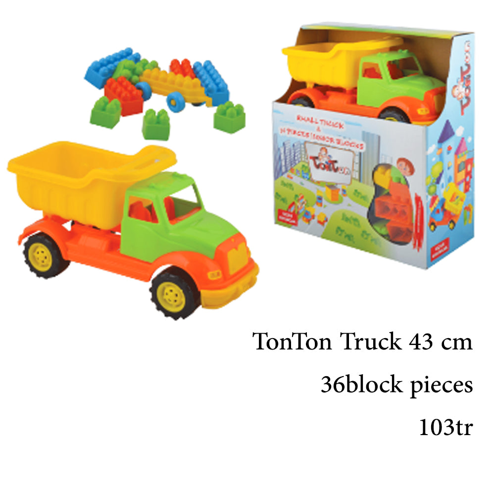 truck and blocks sets