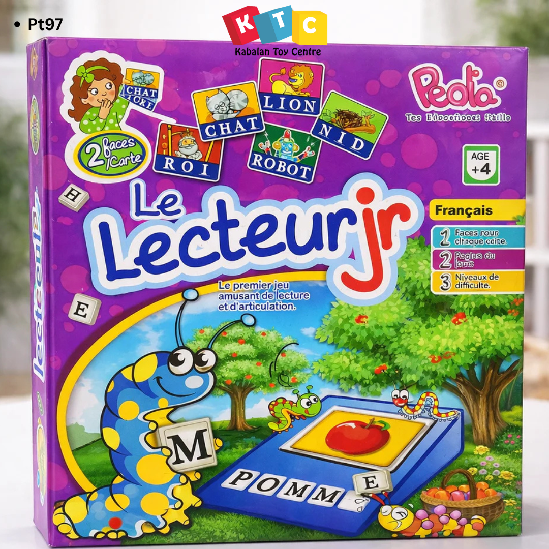 Le Lecteur Jr (educational French spelling and reading board game)