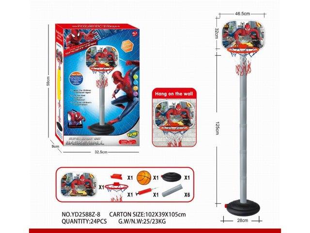 spiderman basketball toy set for boys