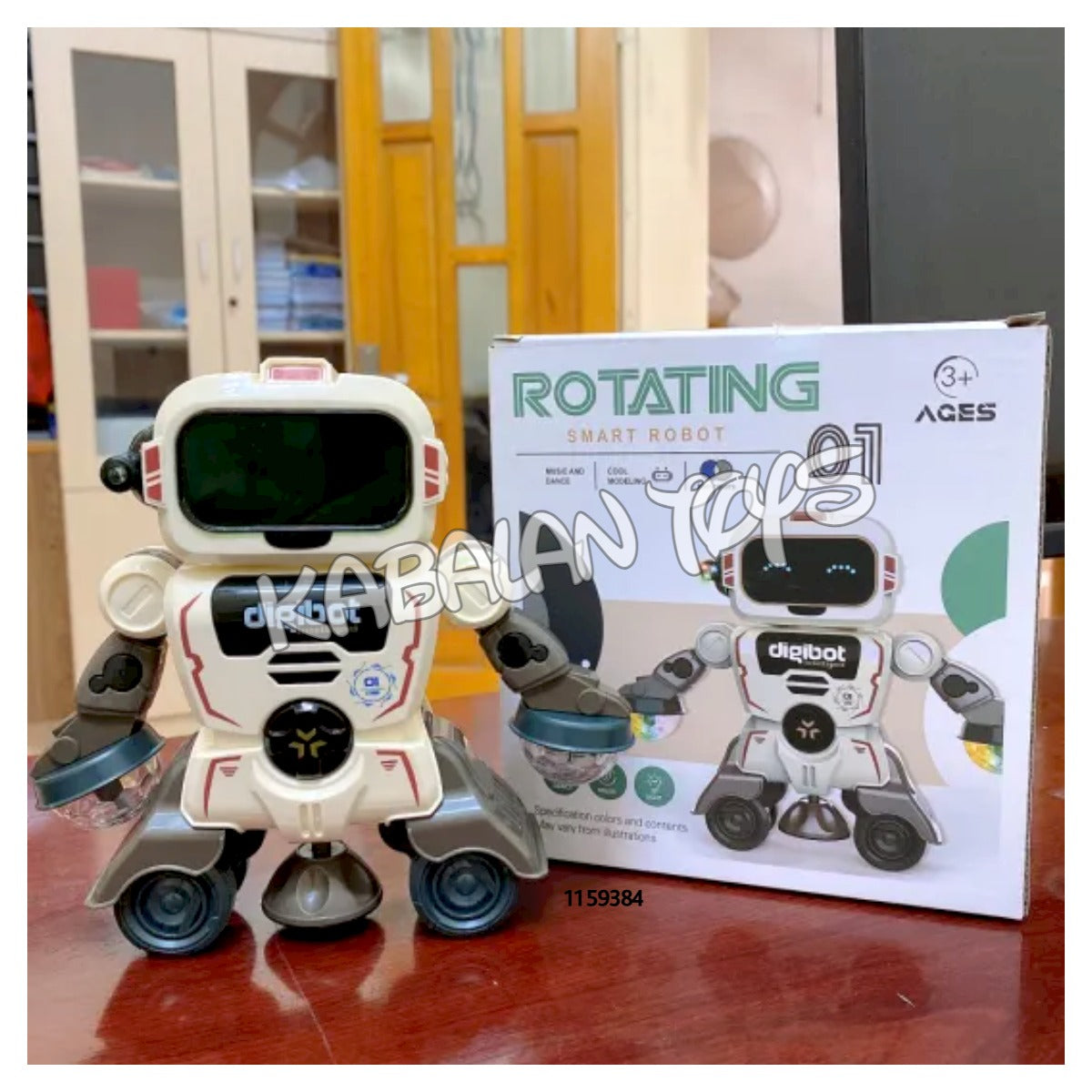 b/o rotating smart robot