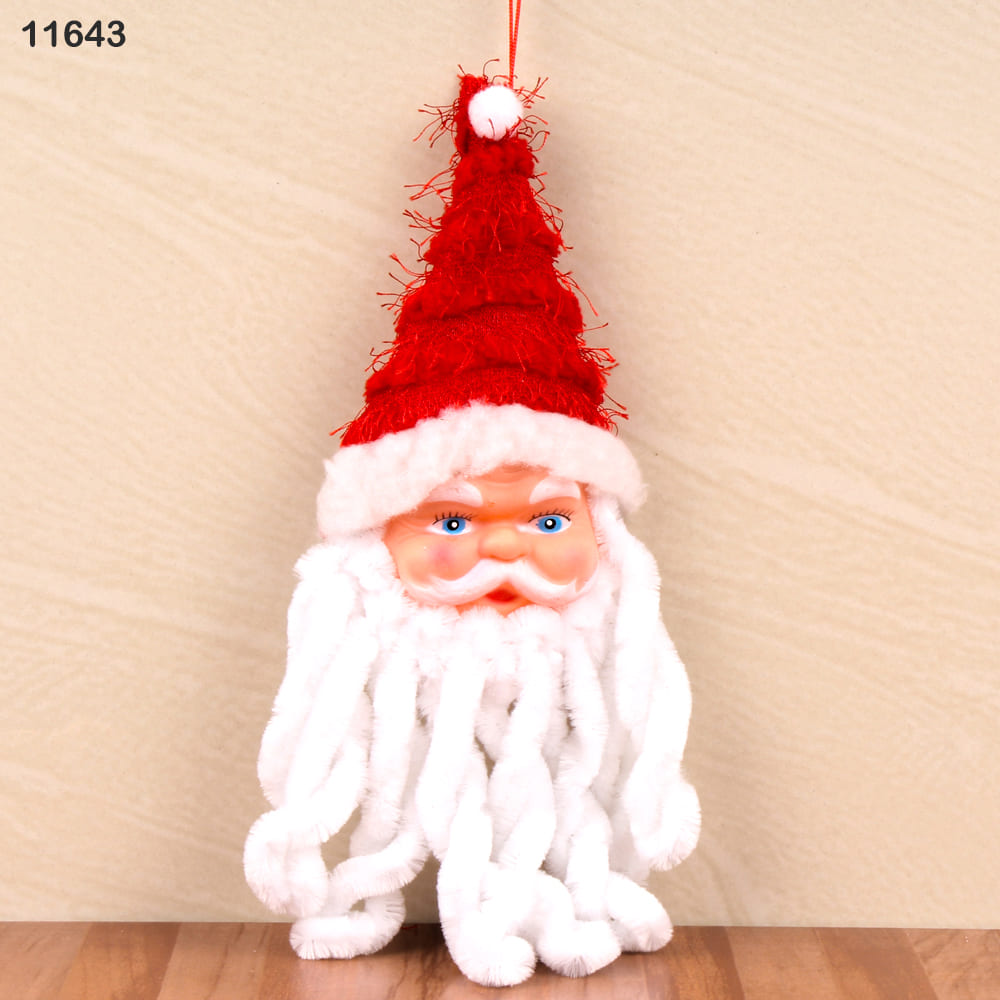 Santa Head Wall Hanging Decoration
