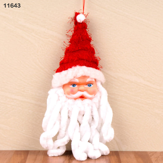 Santa Head Wall Hanging Decoration