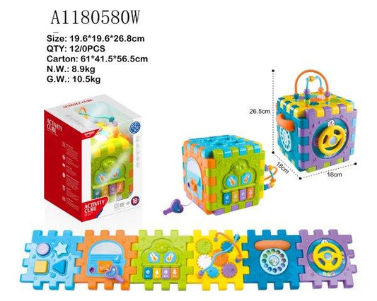 block activity cube