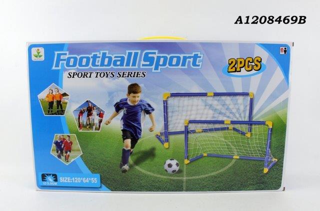 2 pcs football sport goal