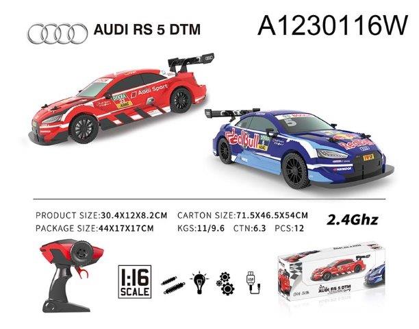 R/C audi drag car