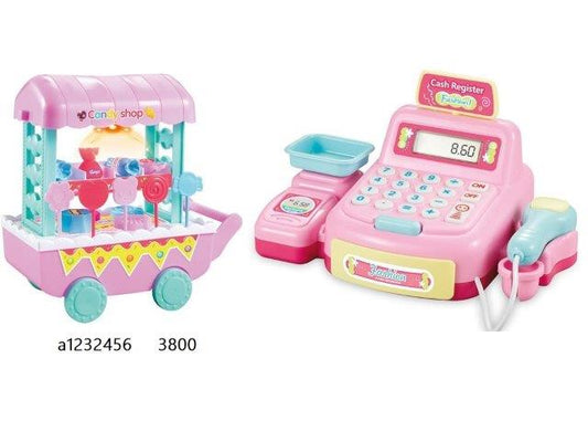 candy cart and register toys