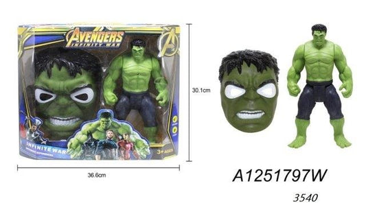 Hulk Figure + Mask