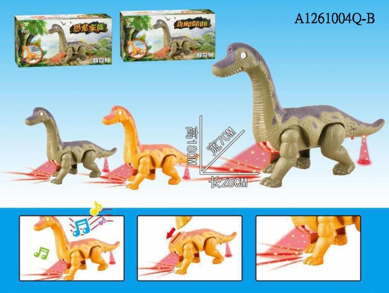 battery operated walking dinosaur