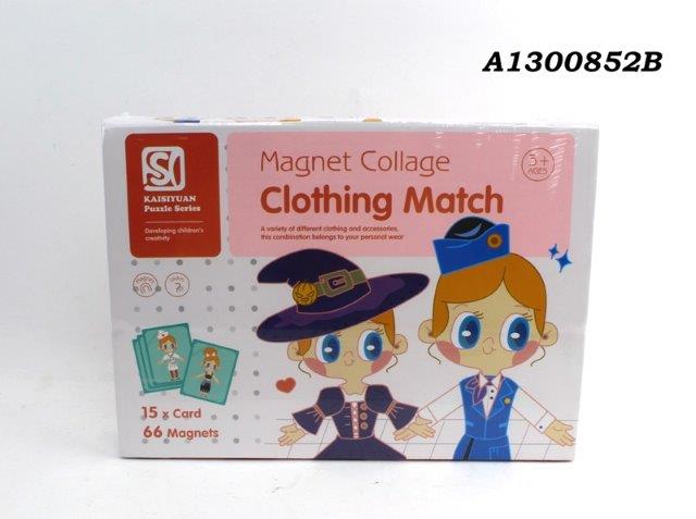 magnet collage clothing match