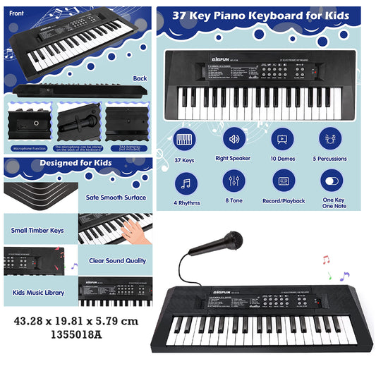 37 keys electronic keyboard musical org piano