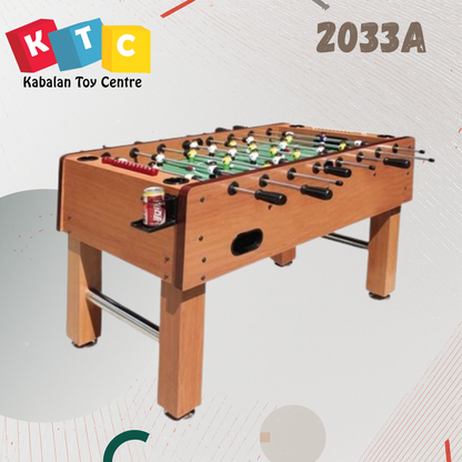 Luxury Table Baby Foot Soccer Game With Built-in Cup Holder