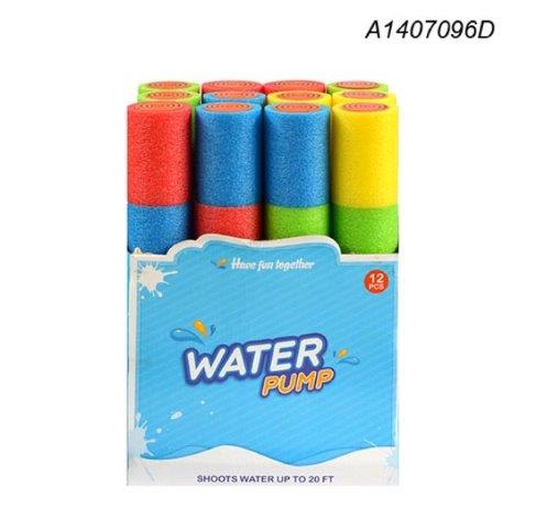 Foam Water Pump Shooter 12pc Display