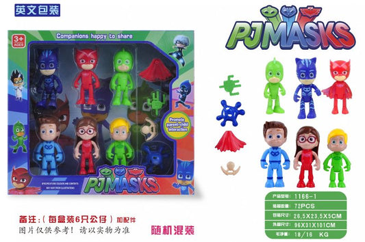 PJ Masks Hero & Villain Action Figure Set