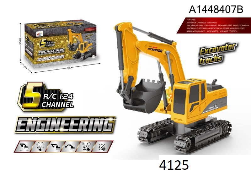 RC Excavator 1:24