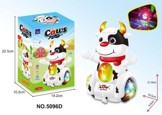 Cow Balance Car Interactive Musical Toy with Lights