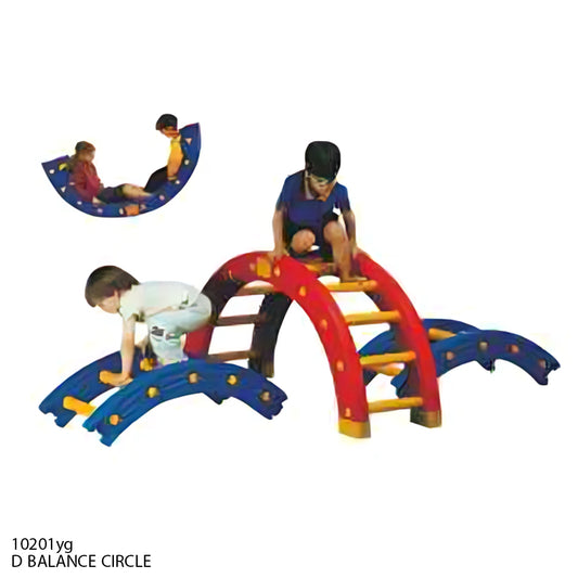 half circle climbing toys