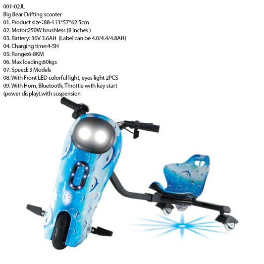 Big Bear Drifting Scooter – 250W 36V