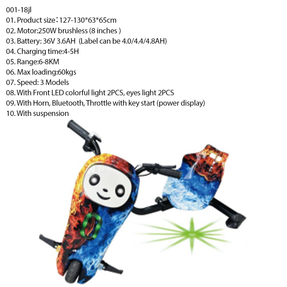 Panda Drifting Scooter – 250W 36V