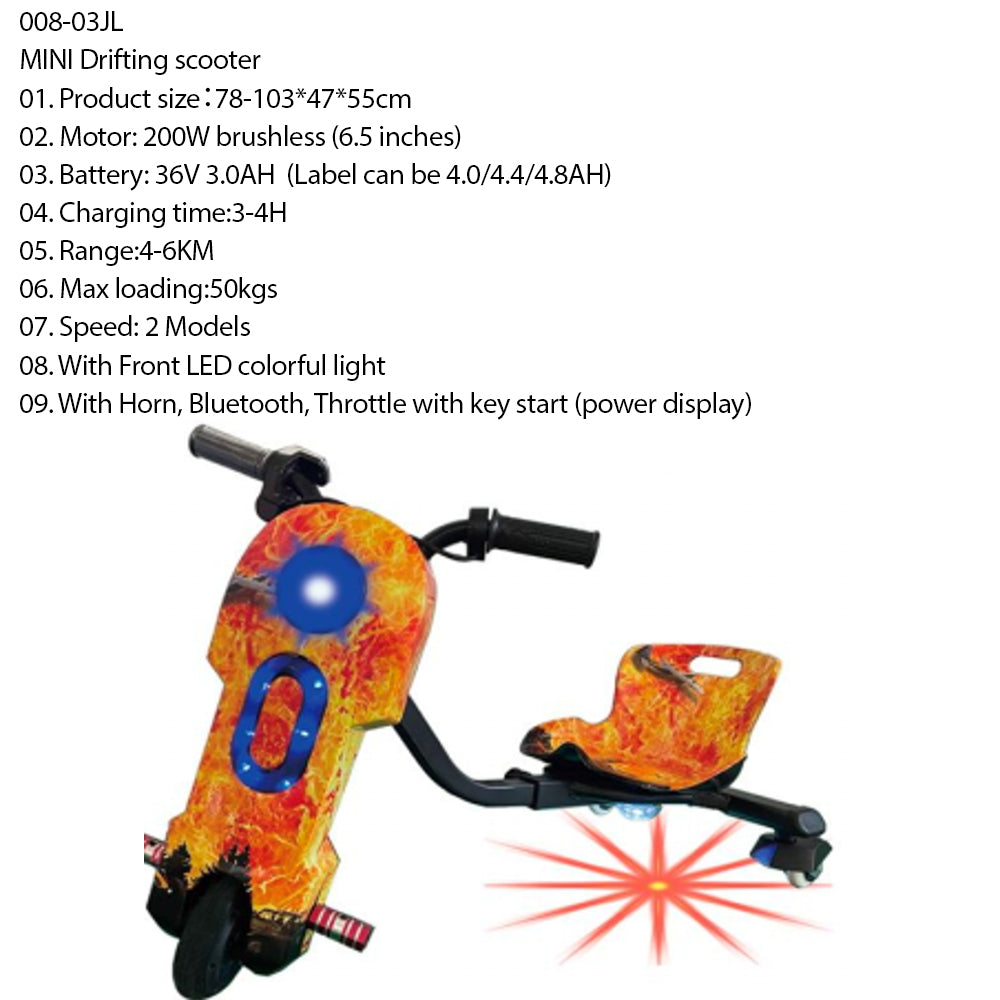 Mini Drifting Scooter – 200W 36V