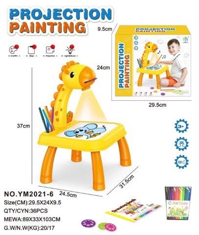 Giraffe Table Projector for painting / drawing