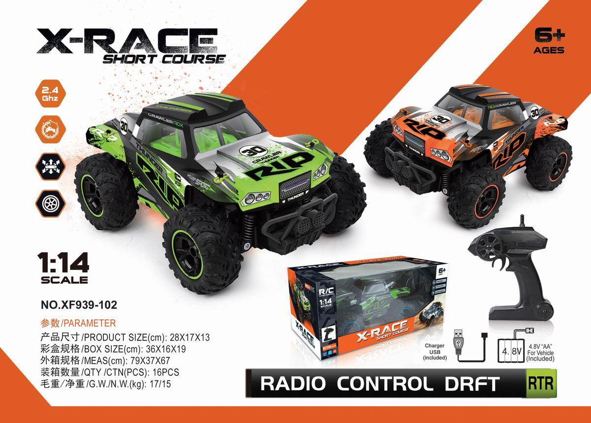 X-RACE Drift & Terrain RC Car