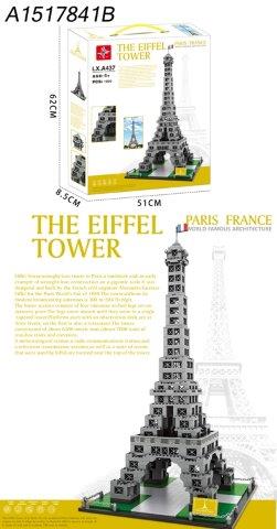 Eiffel Tower Architecture Building Set